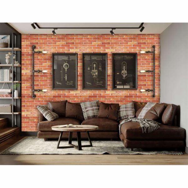 PVC obklad na stěnu 23964, Stěna, 962x499 mm