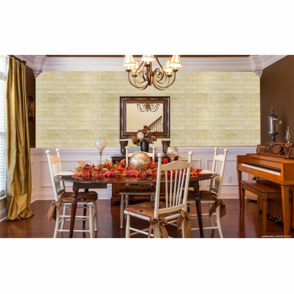 PVC obklad na stěnu 26213, krémový akt, 955x480 mm