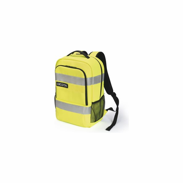 DICOTA Hi-Vis Base - Baťůžek - 24 L - 600D RPET - žlutá