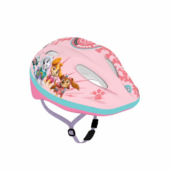 Dětská cyklistická přilba Paw Patrol, růžová