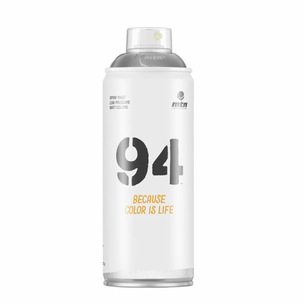 Aerosolová barva Montana na vodní bázi, černá, 0,4l