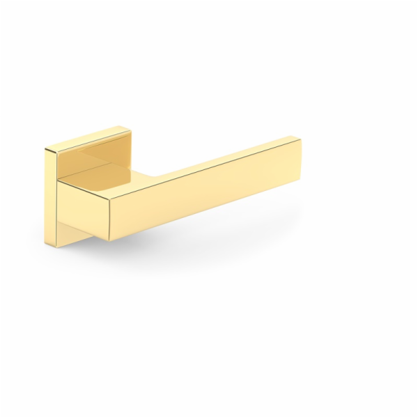 Klika dveří vnitřní Q Polished Gold TOTAL Q, zlatá