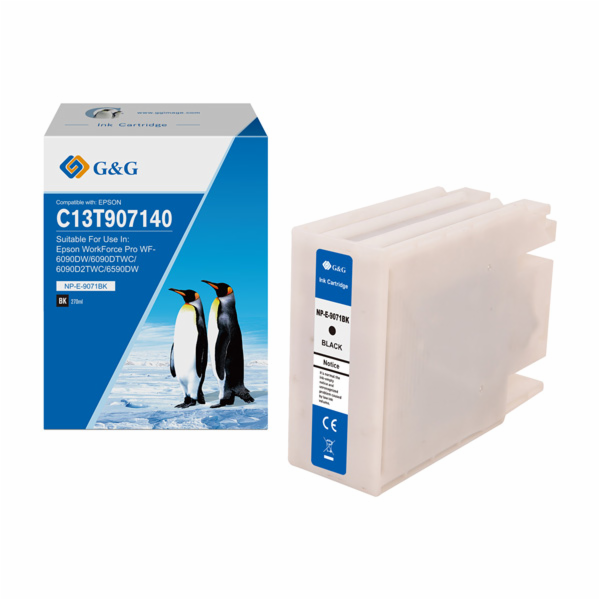 G&G Kompatibilní inkoust / inkoust s C13T907140, NP-E-907...