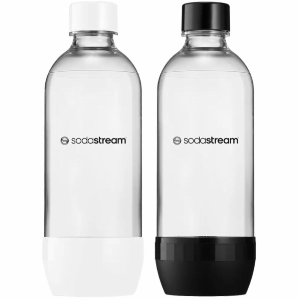 SodaStream Lahev JET 2x 1 l, bílá/černá