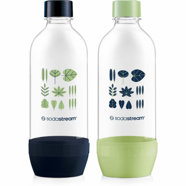 SodaStream Lahev JET 2x 1 l , zelená/černá