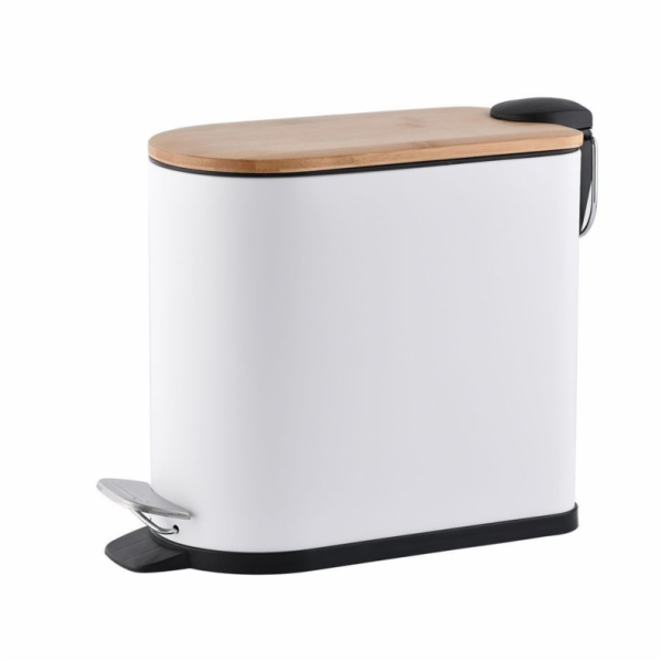 Popelnice Domoletti T-T2105MB, bílá, 5l