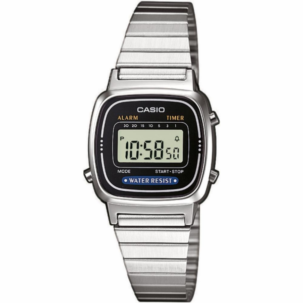 Casio LA670WEA-1EF Dámské digitální náramkové hodinky 