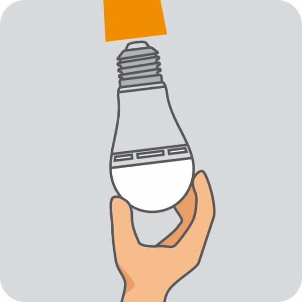 Žárovka Osram LED, A60, 2700 °K, E27, 8 W, 806 lm