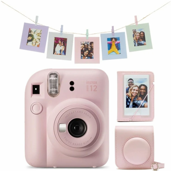 Fujifilm MINI 12 MEGA PACK růžový