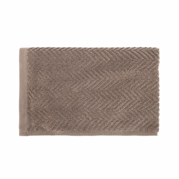 Osuška Domoletti VISBY, světle hnědá, 30 x 50 cm