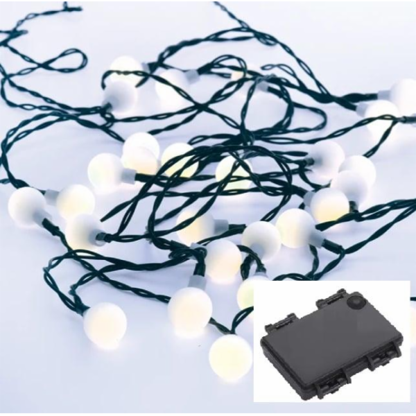 Žárovka dívka. Christmas Touch Micro, 8 m, studená teplot...