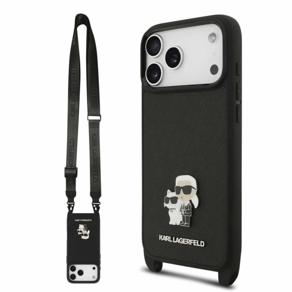 Karl Lagerfeld Saffiano Crossbody iPhone