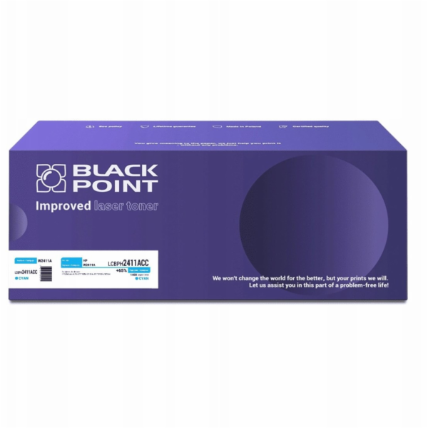 Black Point [LCBPH2411ACC] Barevný toner (HP W2411A) – NO...