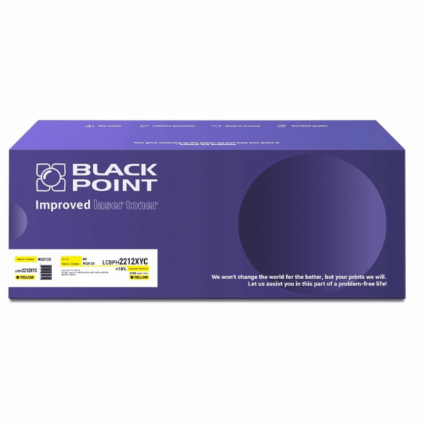 Black Point [LCBPH2212XYC] Barevný toner (HP W2212X) čip ...