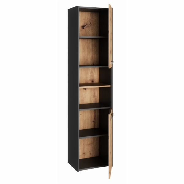 Topeshop S40 ANTRACYT/ARTISAN koupelnový doplněk