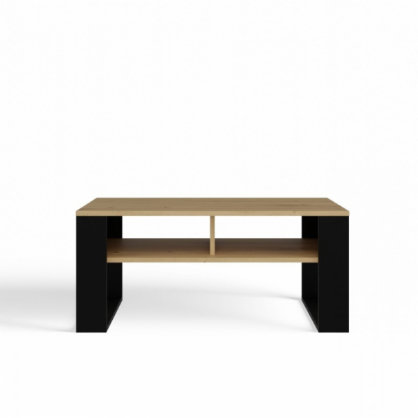 KÁVOVÝ STOLEK MODERN 2P SLIM ARTISAN ČERNÁ NOHA