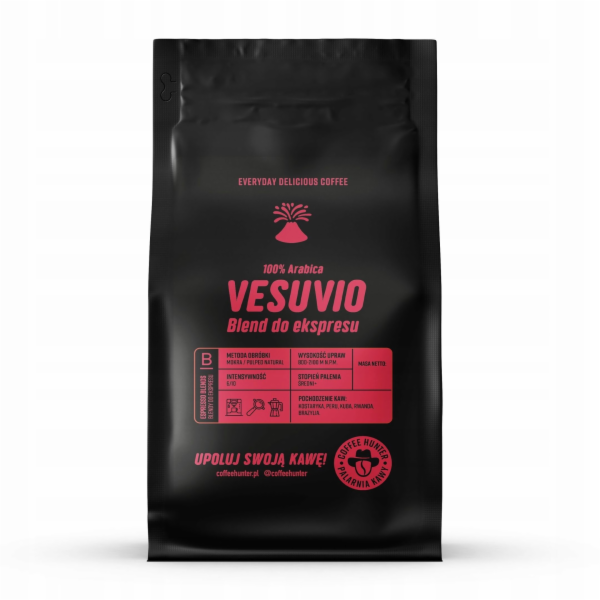 Coffee Hunter Kávová zrna Vesuvio 250g