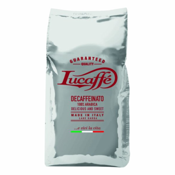 Lucaffe Kávová zrna Kávová zrna bez kofeinu 700 g