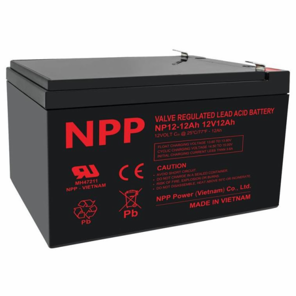 NPP Baterie 12V 12AH