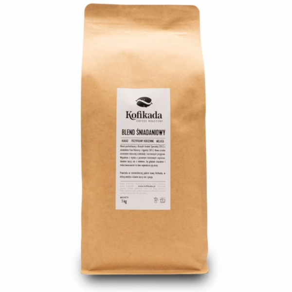 Kofikada Snídaňová směs kávových zrn 1kg