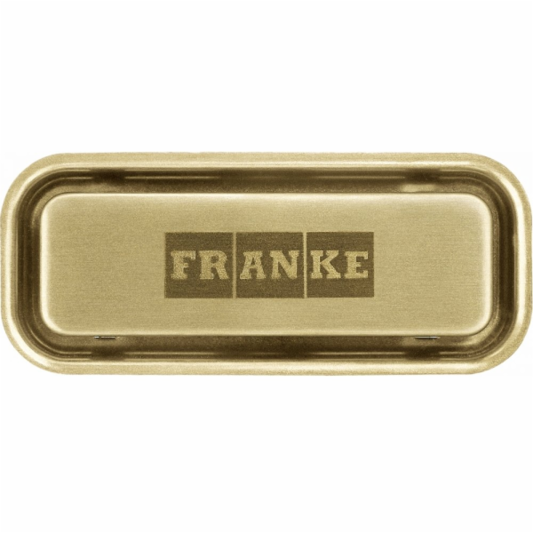 Franke obdélníkové přepadové prvky, zlaté 133.0630.111
