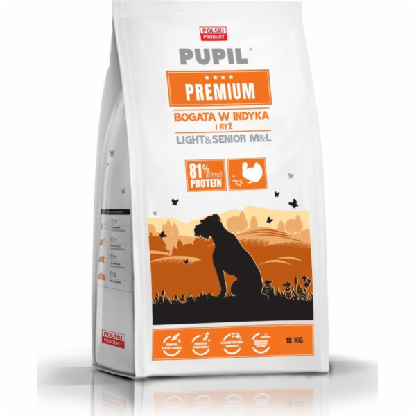 PUPIL Premium Light&Senior Medium and large breeds Rich i...