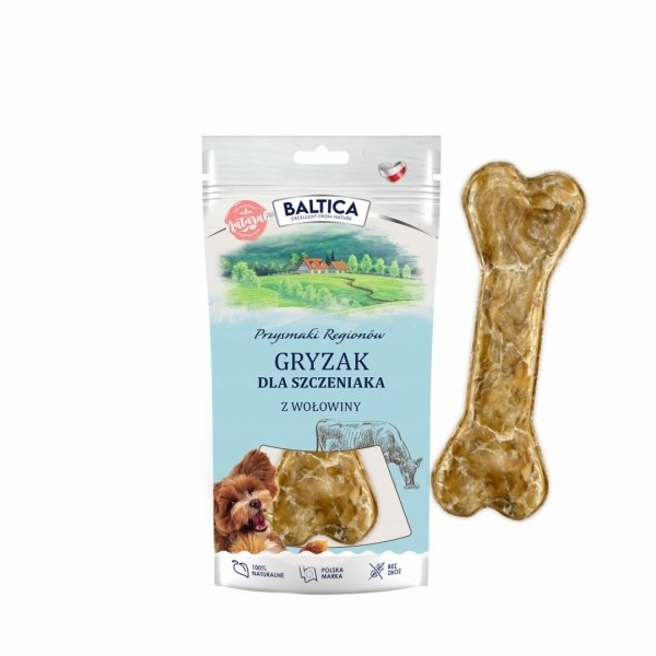BALTICA Przysmaki regionów Chewing bone Puppy Beef - paml...