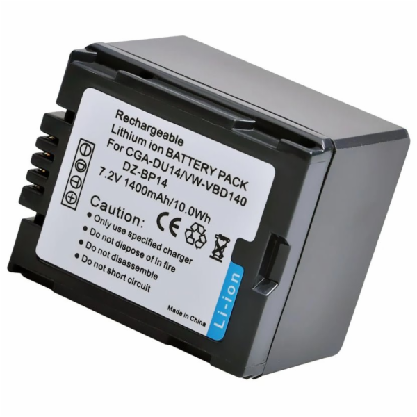 TRX baterie Panasonic CGA-DU14 - Li-Ion 1400mAh