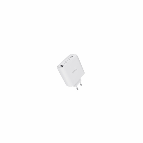 TRUST MAXO 65W 4P GAN CHARGER WHT
