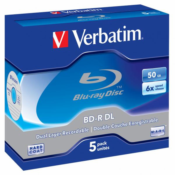 Verbatim BD-R  43748  5-pack/Verbatim BD