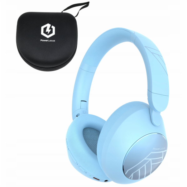 PowerLocus Bluetooth sluchátka Orion MODRÁ
