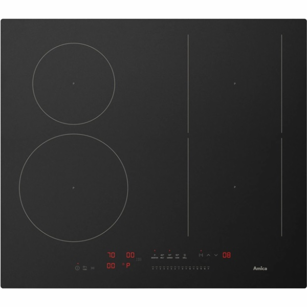 Amica Indukční varná deska PIH6541PHTSUN 3.0 ČERNÁ MATNÁ