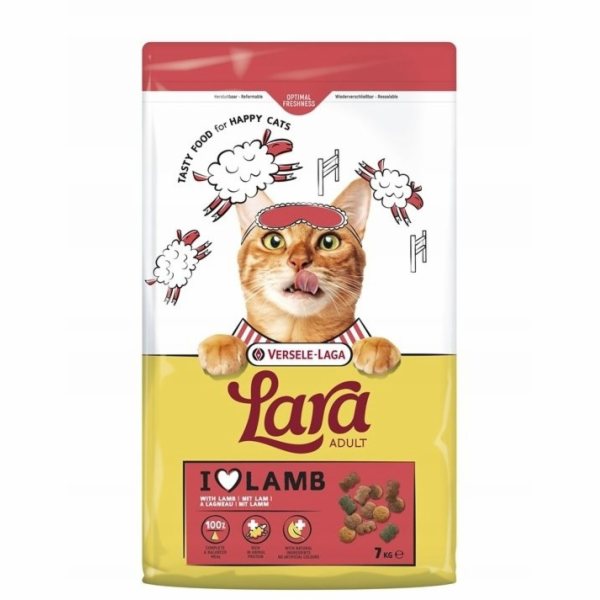VERSELE-LAGA Lara Adult Lamb - suché krmivo pro kočky - 7kg