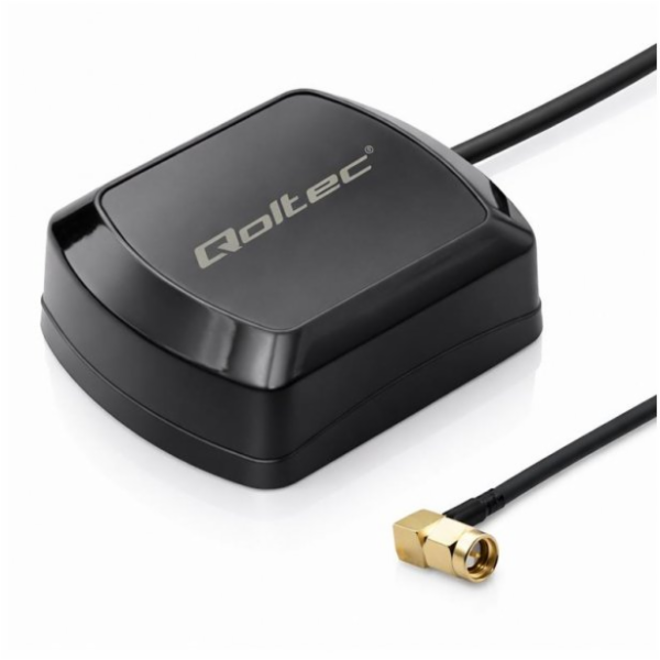 Qoltec Mobilní GPS GLONASS anténa s magnetickou základnou...