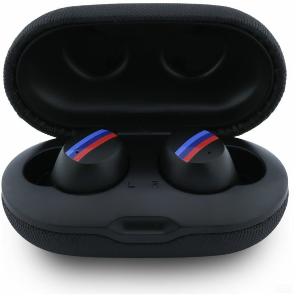 BMW Bezdrátová Bluetooth TWS sluchátka do uší M Metal Log...