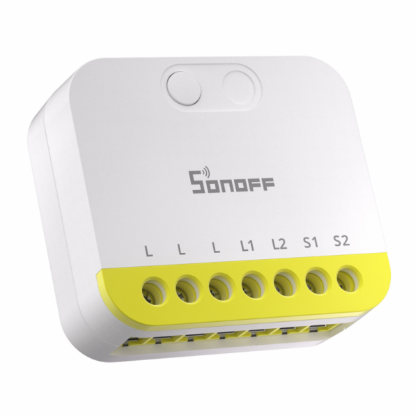 Dvoukanálový mini spínač bez N Sonoff MINI-ZB2GS-L ZigBee