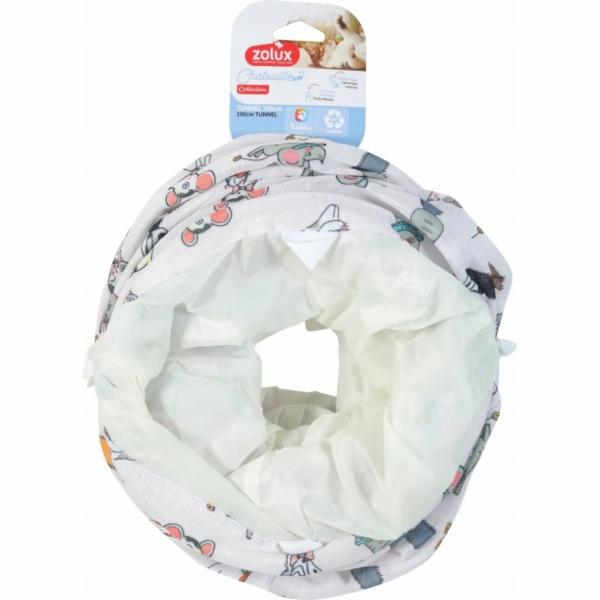 ZOLUX Chatouille Tunnel Cats and Mice Pattern - hračka pr...