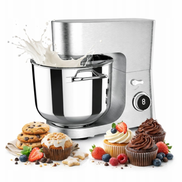 HEINRICH S HKM 8150 Kuchyňský robot 2500 W 15 l Inox