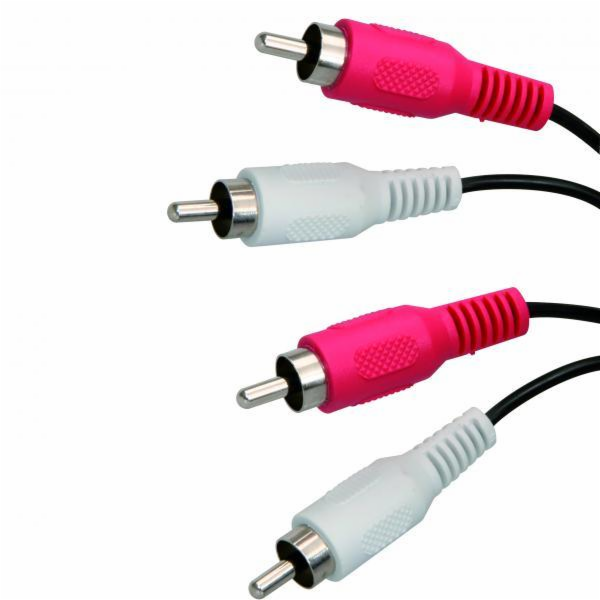 Logo Audio kabel 2x CINCH samec - 2x CIN