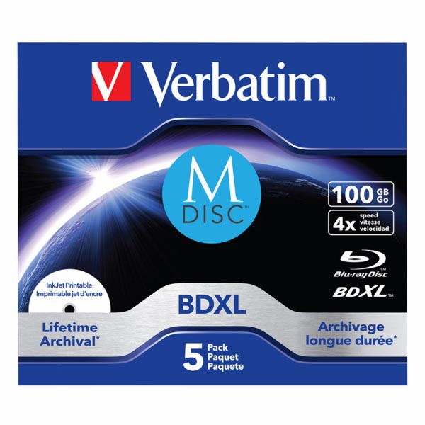 Verbatim MDISC  43834  5-pack/Verbatim M