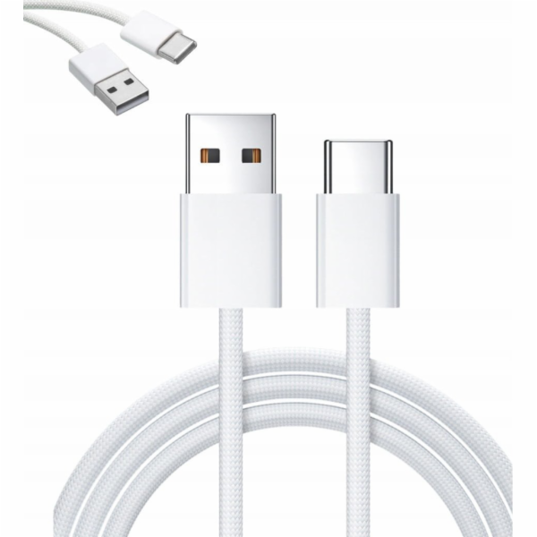 Kabel Zenwire USB-A - USB-C 2 m bílý (1000581)