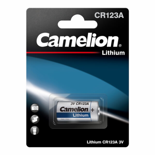 Baterie Camelion CR123 1 ks.