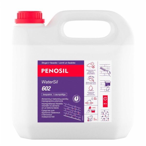 PENOSIL Impregnant na porézní povrchy, obr. PENOSIL Water...