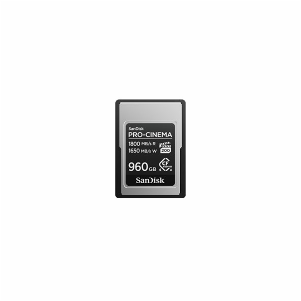 SanDisk PRO-CINEMA - Pametová karta flash - 960 GB - CFex...