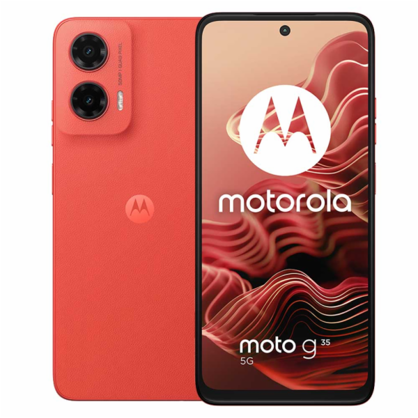 Motorola Moto G35 - Guava Red   6,72"/ single SIM + eSIM/...