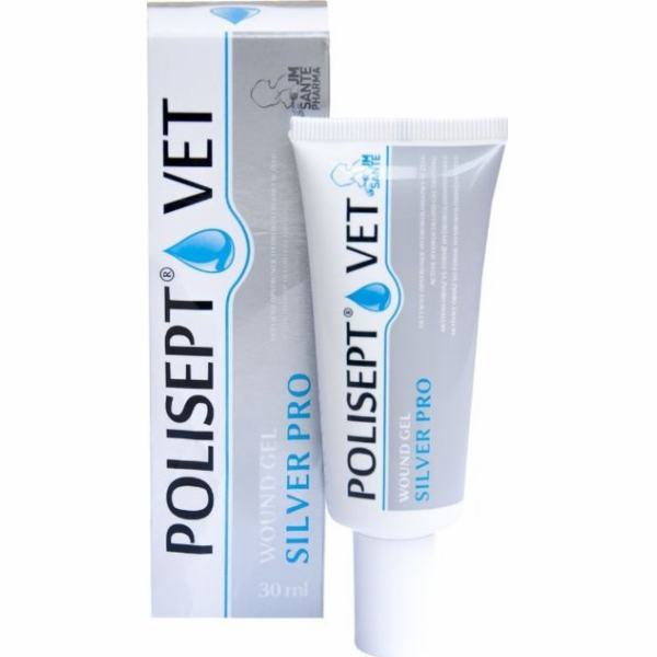 JM SANTE Polisept Vet Wound gel Silver Pro - gelový obvaz...