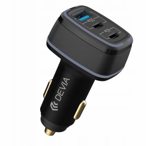 Deví nabíječka do auta Extreme Speed Series 115W USB+2C F...