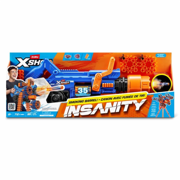 Dětská pistole s kulkami XSHOT Insanity 36823