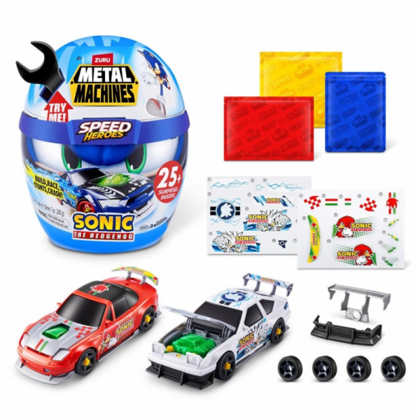 Zuru Metal Machines Sonic 67128 Transportní sada hraček