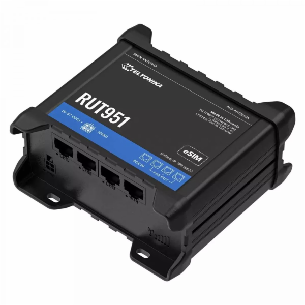 Teltonika RUT951 PoE+ Cellular network router